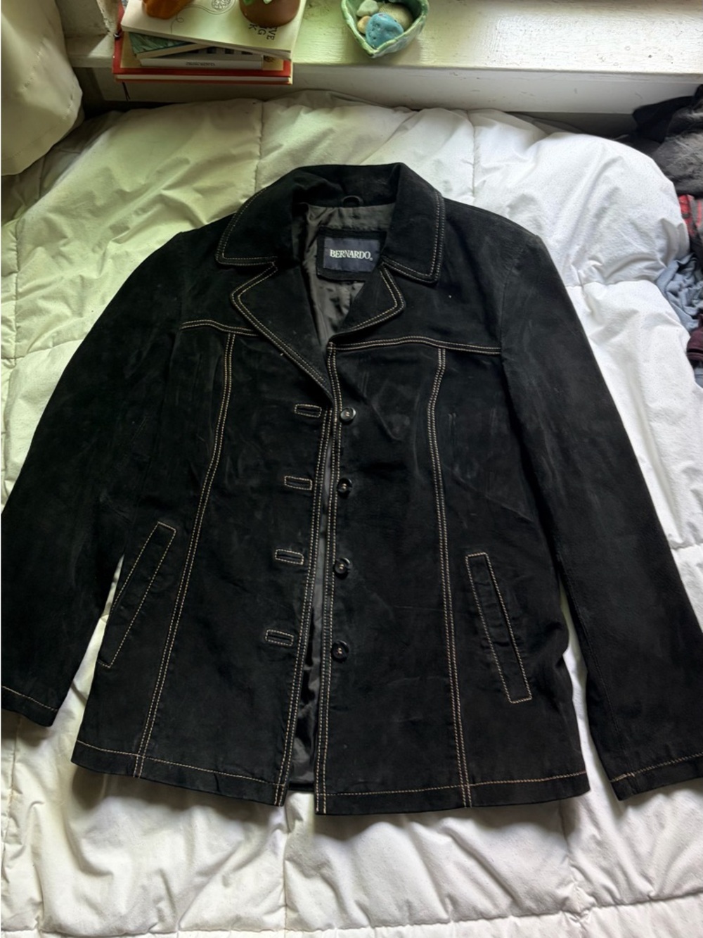 Vintage Suede black Jacket